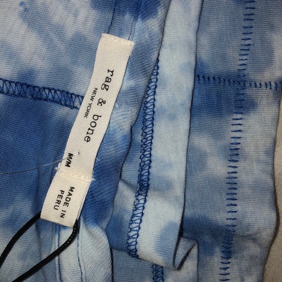 🆕NWT!! Rag and Bone Tee Tie Dye blue no flaws! - Picture 4 of 7